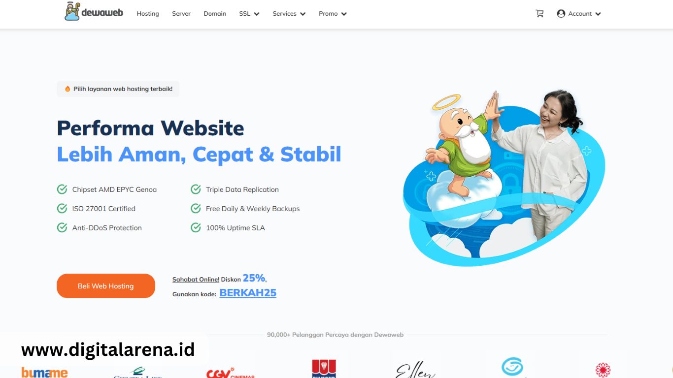 Layanan domain dan hosting terbaik untuk website sekolah